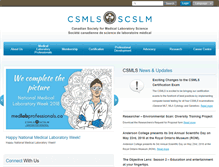 Tablet Screenshot of csmls.org